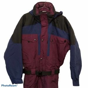 OBERMEYER Challenge 1-Piece Ski Suit Men MED SHORT